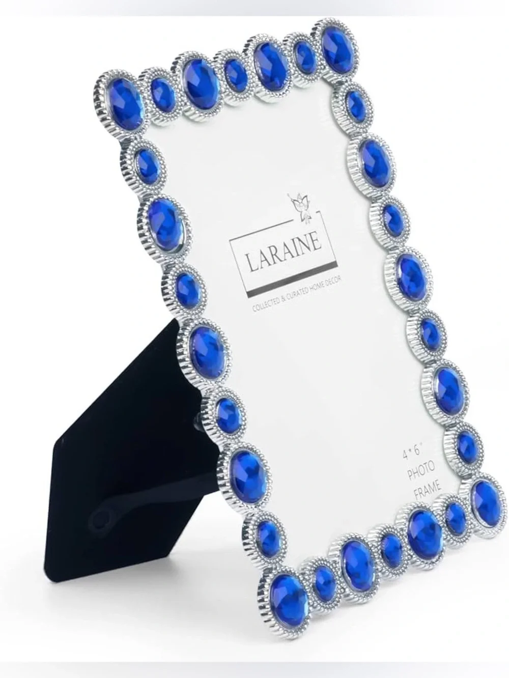 4x6 Photo Frame NIB • Sapphire Rhinestone